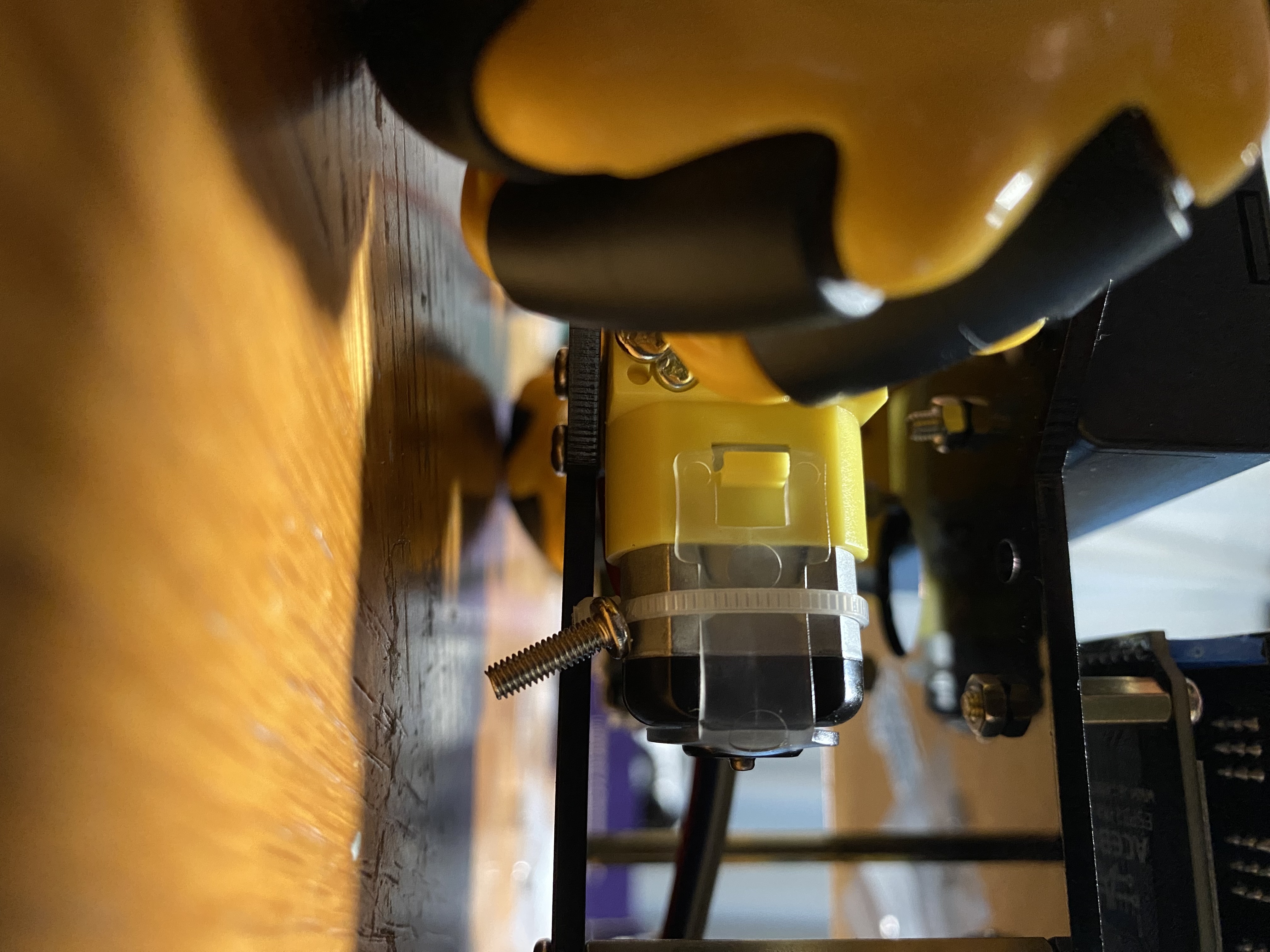 Magnetic screw surprise