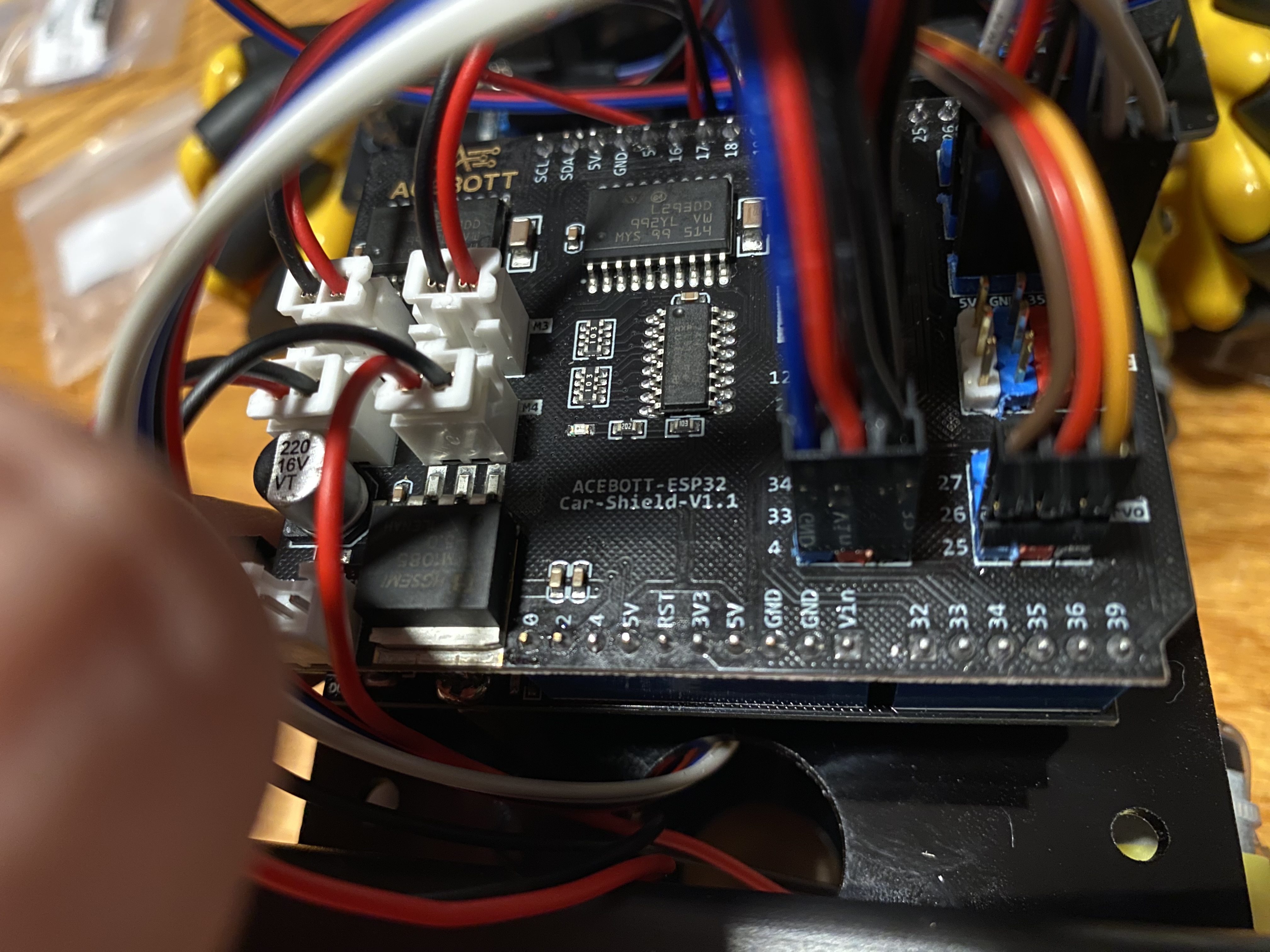 The other side of the shield